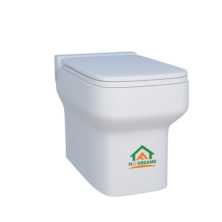 Bathroom One Piece Floor Mounted Ceramic Macerator Toilet